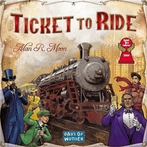 Ticket to Ride Board Game Cross-Country Train Adventure by Days of Wonder CHOP